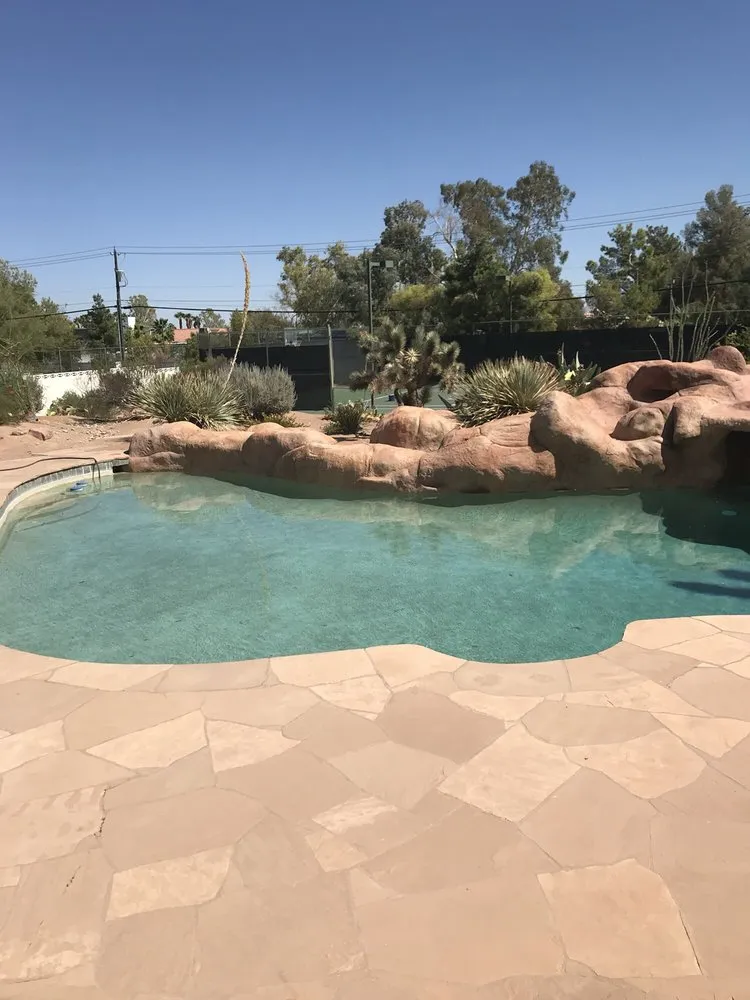 Local landscape installation in Las Vegas, NV - Arizona Falls
