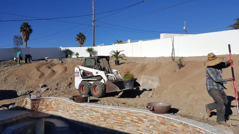 Custom yard cleanup service in Lake Havasu City, AZ by Arizona Garden Nursery & Landscaping