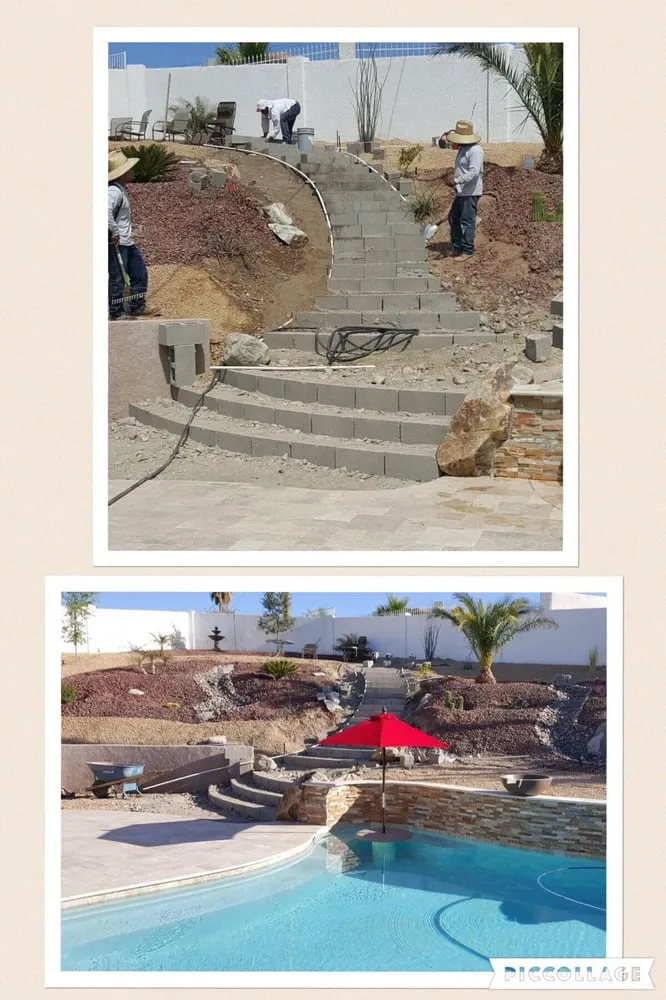 Professional lawn care service with custom design across Lake Havasu City, AZ - Arizona Garden Nursery & Landscaping