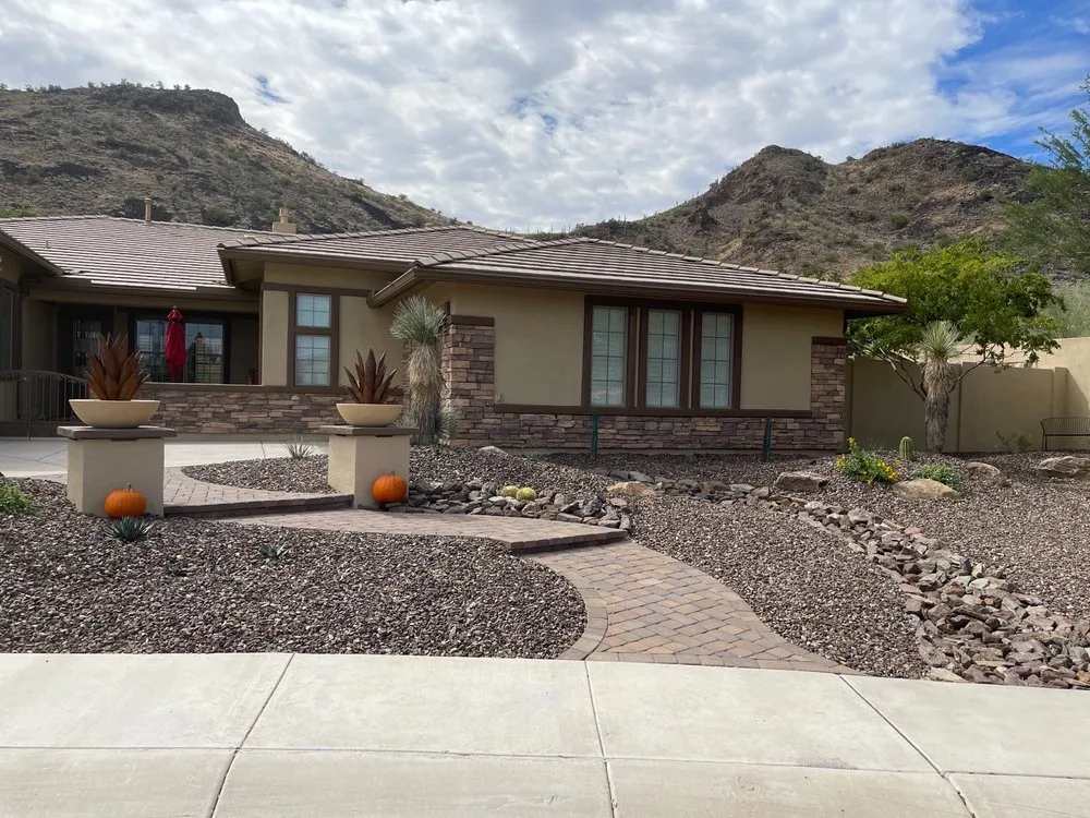 Custom residential landscaping for outdoor upgrades in Peoria, AZ by Arizona Landscape Design MGM Landscape, Inc.