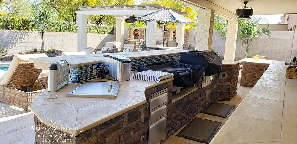 Affordable outdoor landscaping experts serving Queen Creek, AZ - Arizona Living Landscape & Design