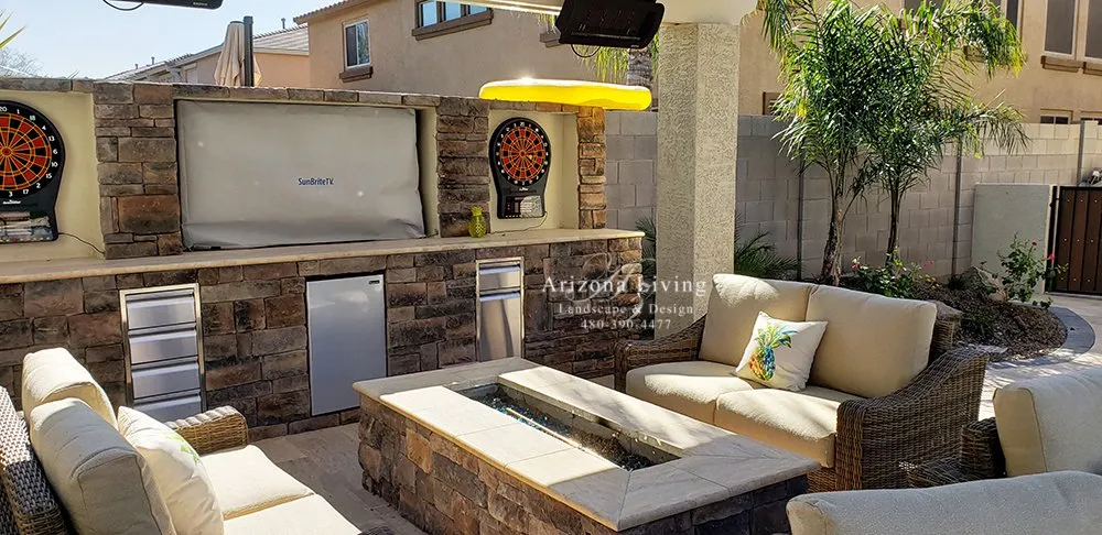 Trusted yard cleanup service in Queen Creek, AZ by Arizona Living Landscape & Design