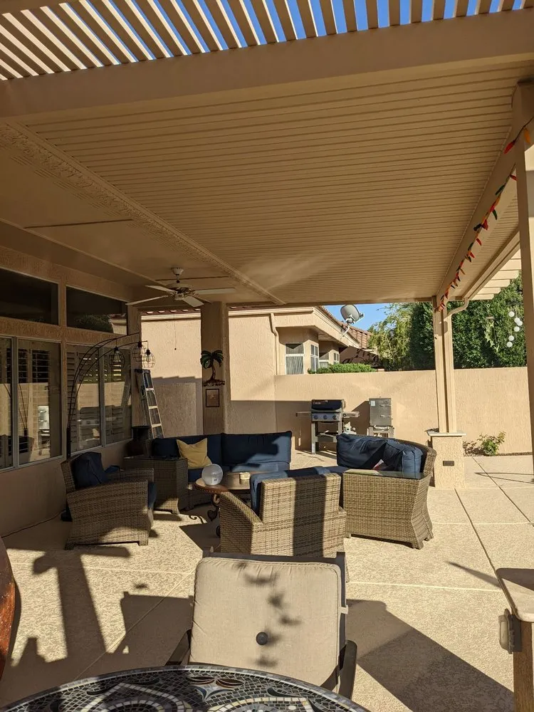 Custom landscape installation in Surprise, AZ by Arizona Rainfall