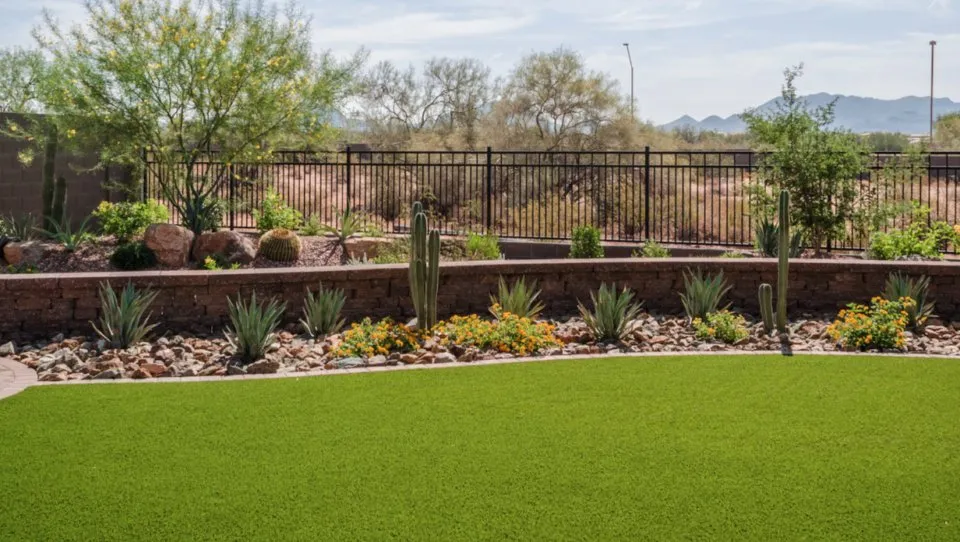 Affordable residential landscaping for homes in Phoenix, AZ by Arizona Rising Sun Landscaping