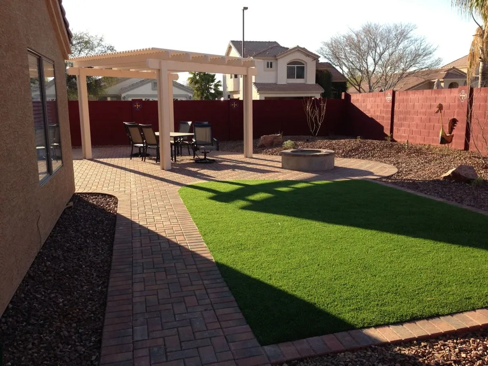Top-rated yard cleanup service for beautiful yards in Phoenix, AZ by Arizona Rising Sun Landscaping