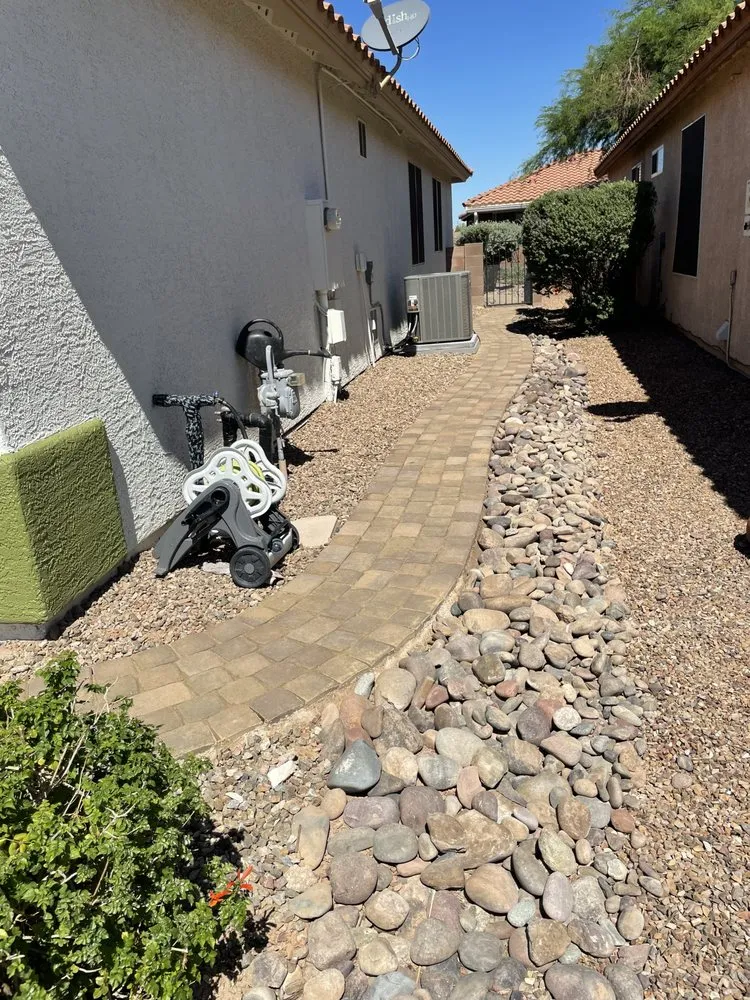 Custom yard cleanup service for beautiful yards across Tucson, AZ - Arizona Sunset Landscaping