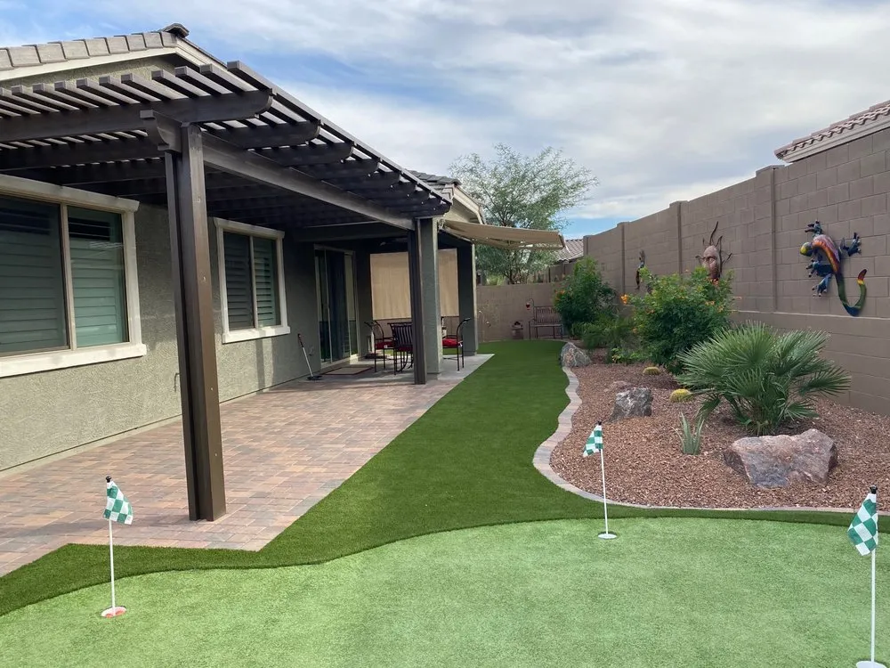 Custom landscaping services near you in Mesa, AZ by Arizona Turf Masters