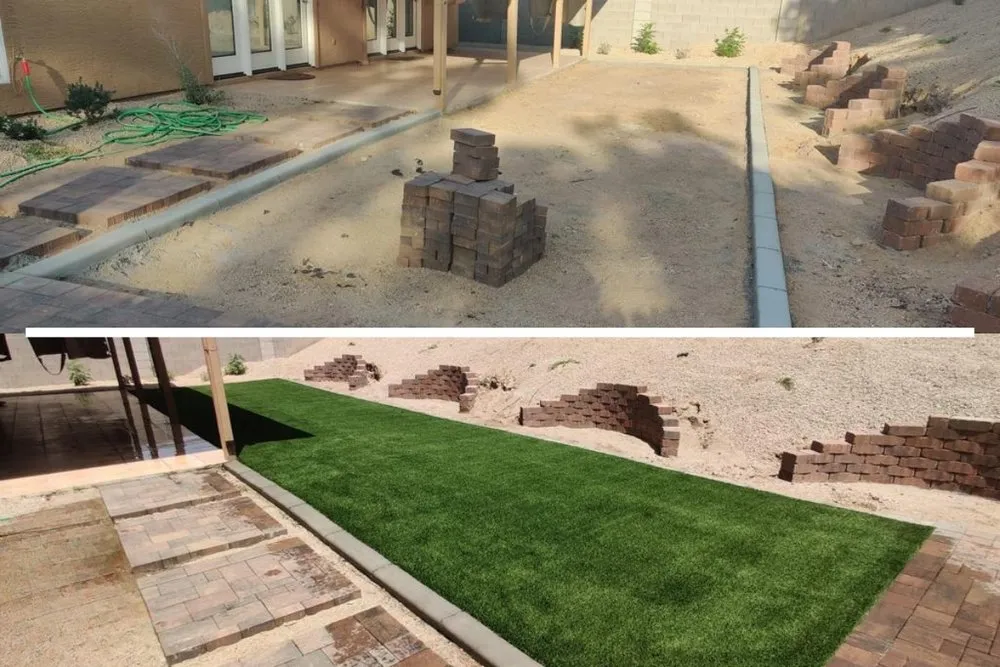 Custom lawn mowing service in Mesa, AZ by Arizona Turf Masters