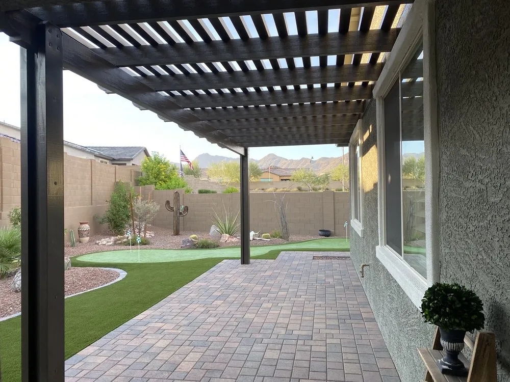 Local outdoor landscaping in Mesa, AZ by Arizona Turf Masters