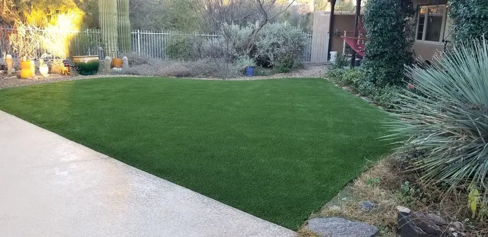 Professional lawn care service for outdoor upgrades in Tucson, AZ by Arizona Turf Masters Tucson