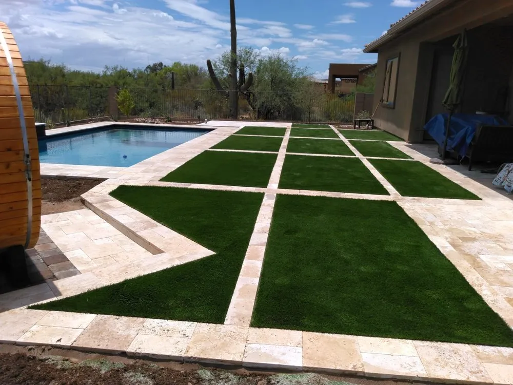 Reliable yard maintenance for year-round maintenance in Tucson, AZ by Arizona Turf Masters Tucson