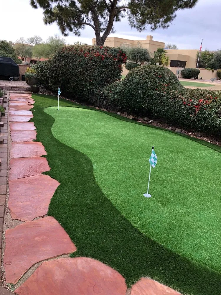 Top-rated landscape design with custom design across Tucson, AZ - Arizona Turf Masters Tucson