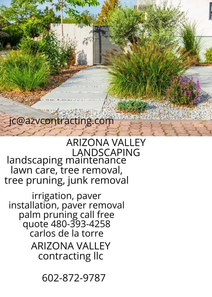 Expert outdoor landscaping in Phoenix, AZ - Arizona Valley Landscaping