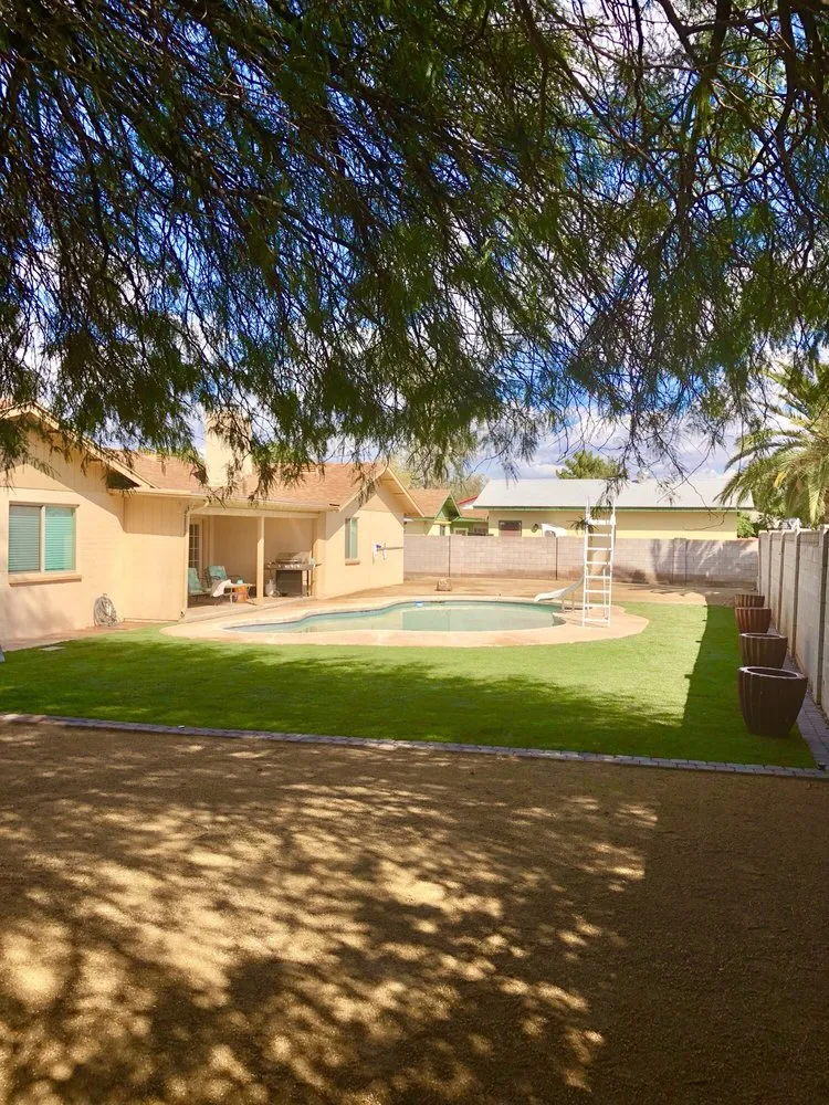 Reliable lawn mowing service for homes in Tempe, AZ by Arizona’s Landscaping Authority