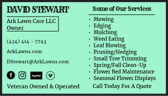 Professional outdoor landscaping for homes in Pamplin, VA by Ark Lawn Care