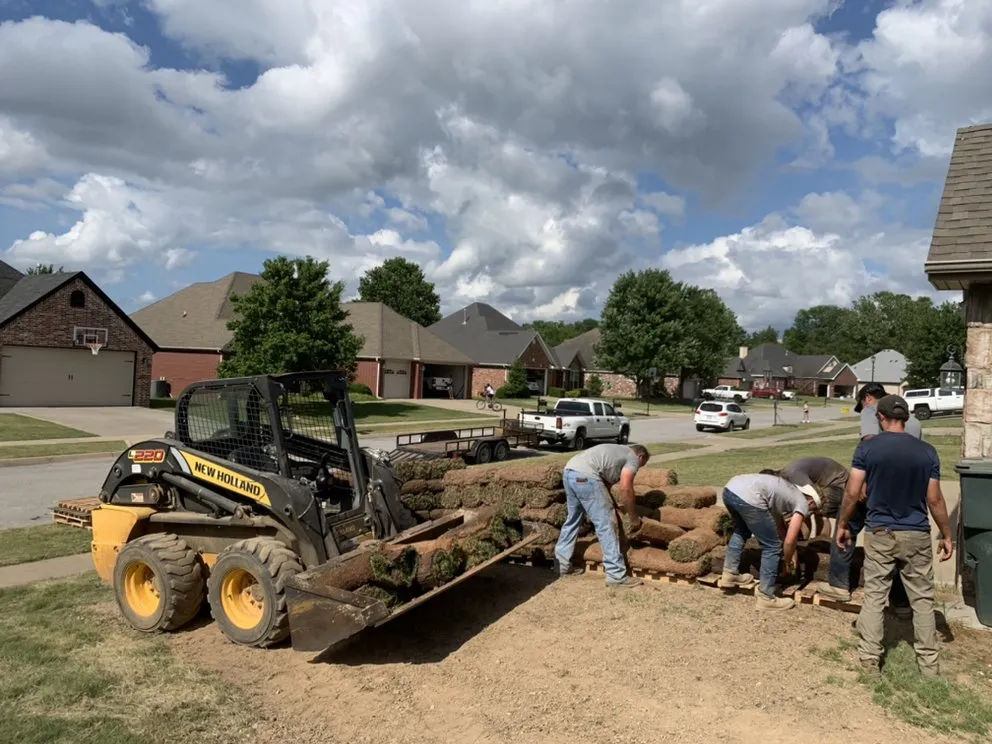 Trusted residential landscaping in Elkins, AR by Arkansas Outdoor Professionals