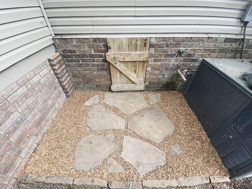 Affordable garden landscaping with custom design in Springdale, AR by Arkscape