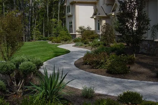 Custom lawn mowing service for homes in Basking Ridge, NJ by Arley Ramirez Landscape Contractor
