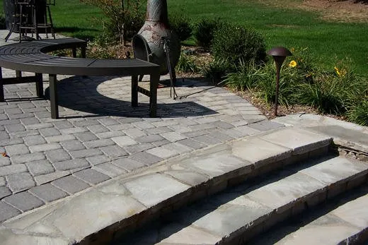 Custom yard cleanup service with custom design across Basking Ridge, NJ - Arley Ramirez Landscape Contractor