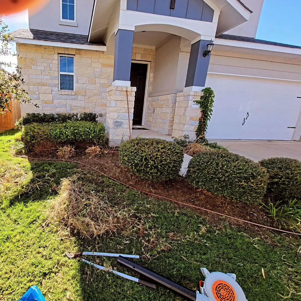 Local lawn mowing service in Round Rock, TX by Arlo Tree Services and Landscapes