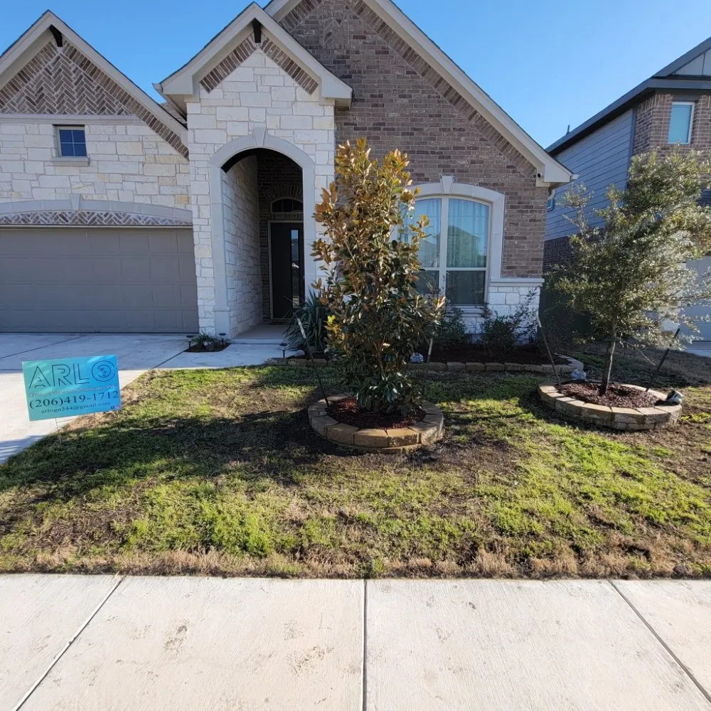 Reliable lawn care service in Round Rock, TX by Arlo Tree Services and Landscapes