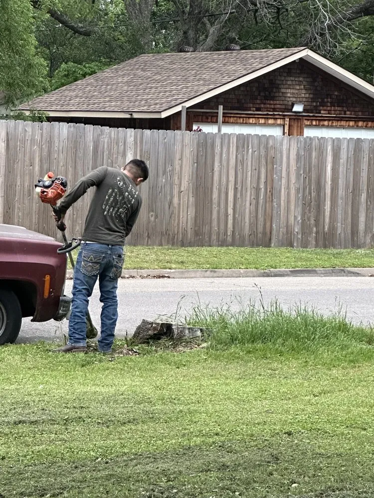 Affordable outdoor landscaping in Cleburne, TX by Arlon's Lawn & Tree Services