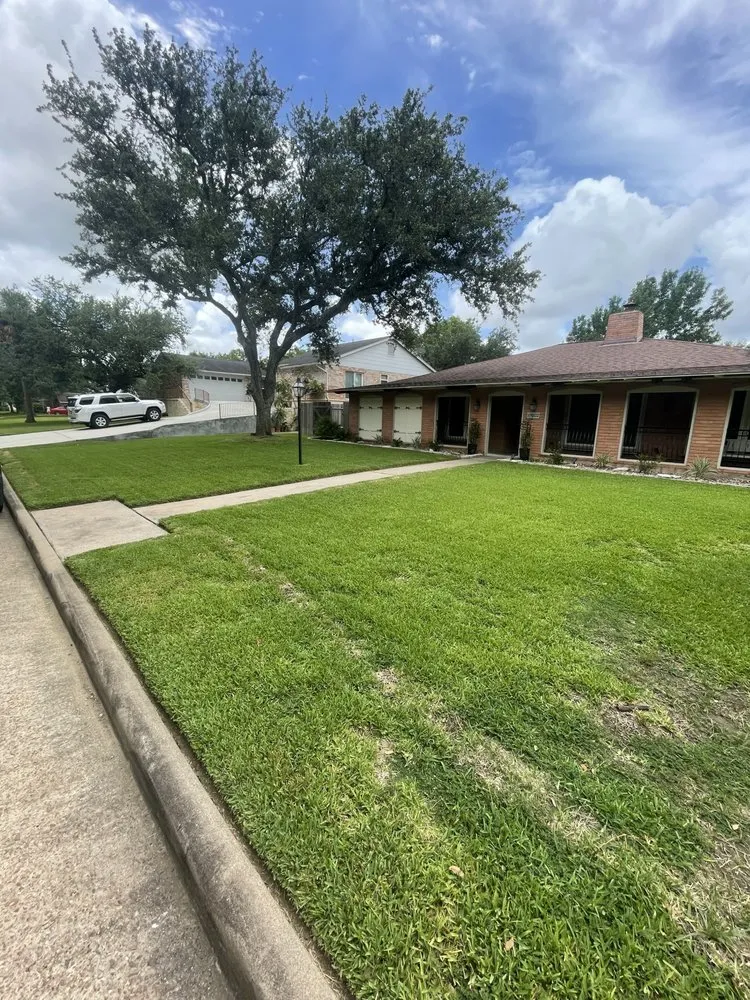 Professional outdoor landscaping for homes across League City, TX - ARM Lawn Services