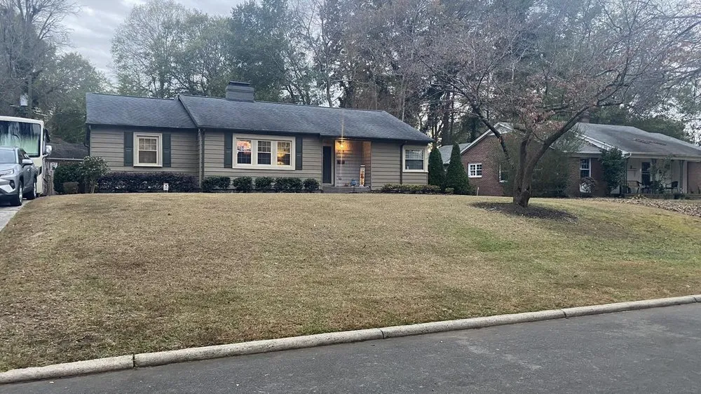 Local lawn mowing service with custom design in Gastonia, NC by Arm maintenance