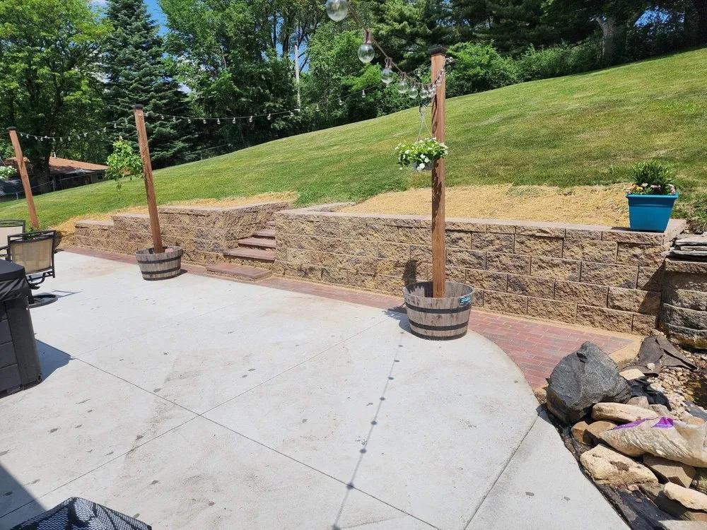 Custom landscape design in Beloit, WI - Armadillo’s Landscaping