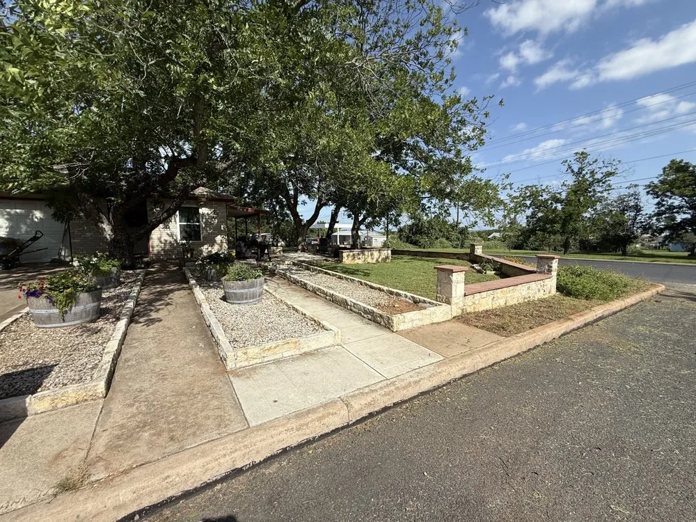 Expert landscape design experts serving Comfort, TX - Armando Lawn Tree Trimming Window Handy Man Services