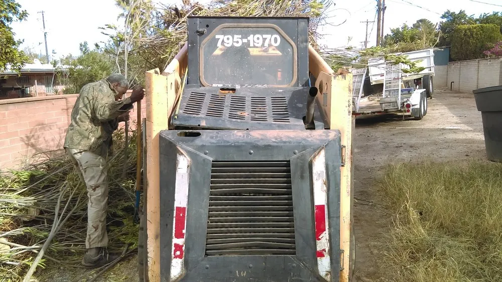 Trusted residential landscaping in Tucson, AZ - Armando's Hauling & Bobcat Service