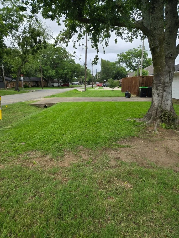 Custom garden landscaping in Pilot Point, TX by Armando's Lawn Care Services