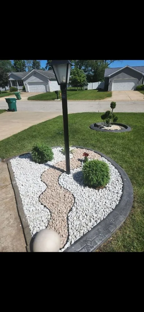 Professional garden landscaping for outdoor upgrades in Elkhart, IN by Armany Landscaping
