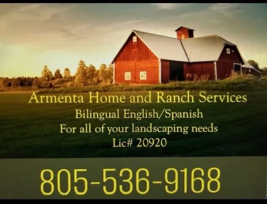 Armenta Home and Ranch Services Logo