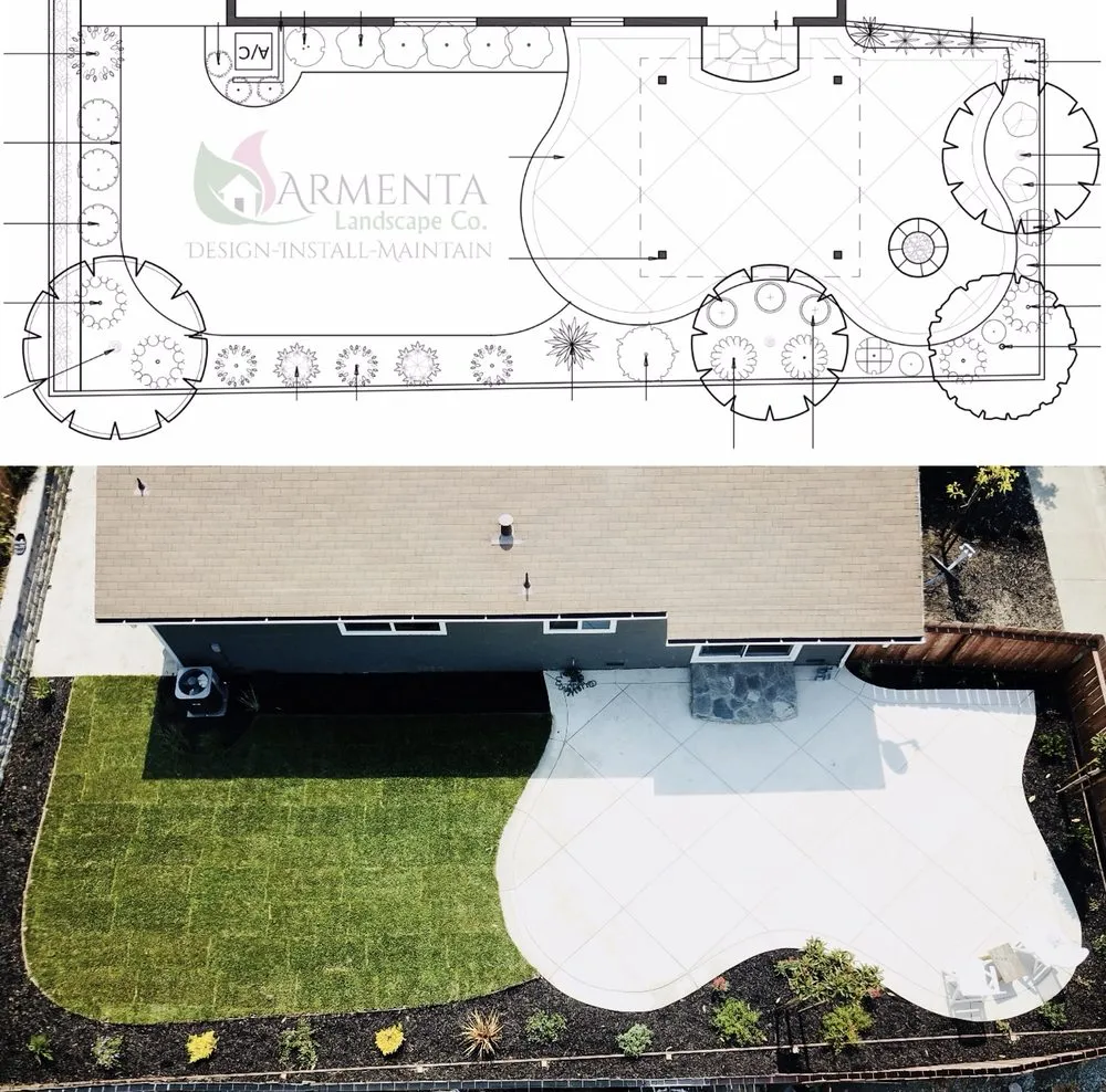 Professional lawn mowing service in Brentwood, CA by Armenta Landscape