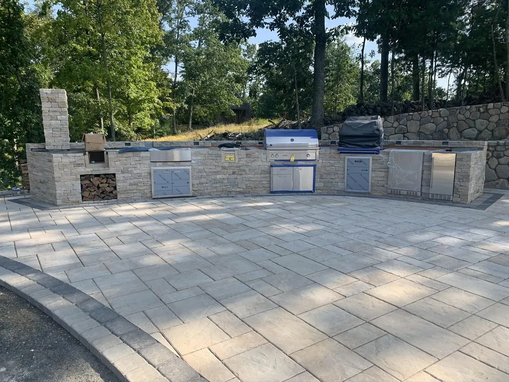 Local outdoor landscaping in Dracut, MA by Armstrong General Masonry and Landscaping