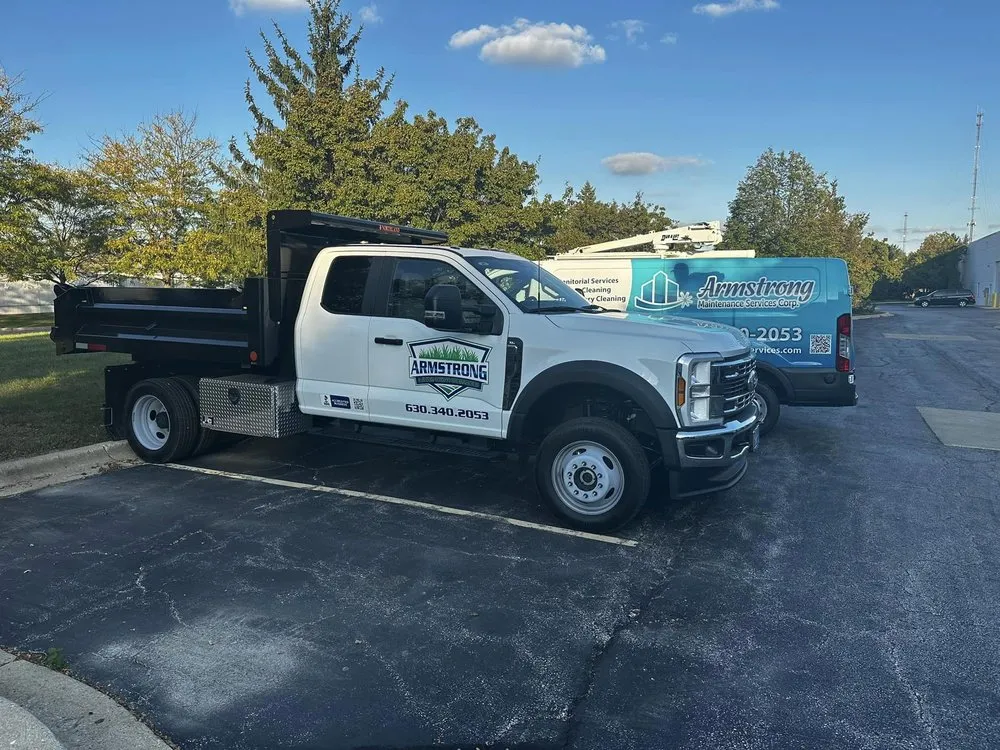 Top-rated yard cleanup service for homes in N Aurora, IL by Armstrong Lawn Care Services