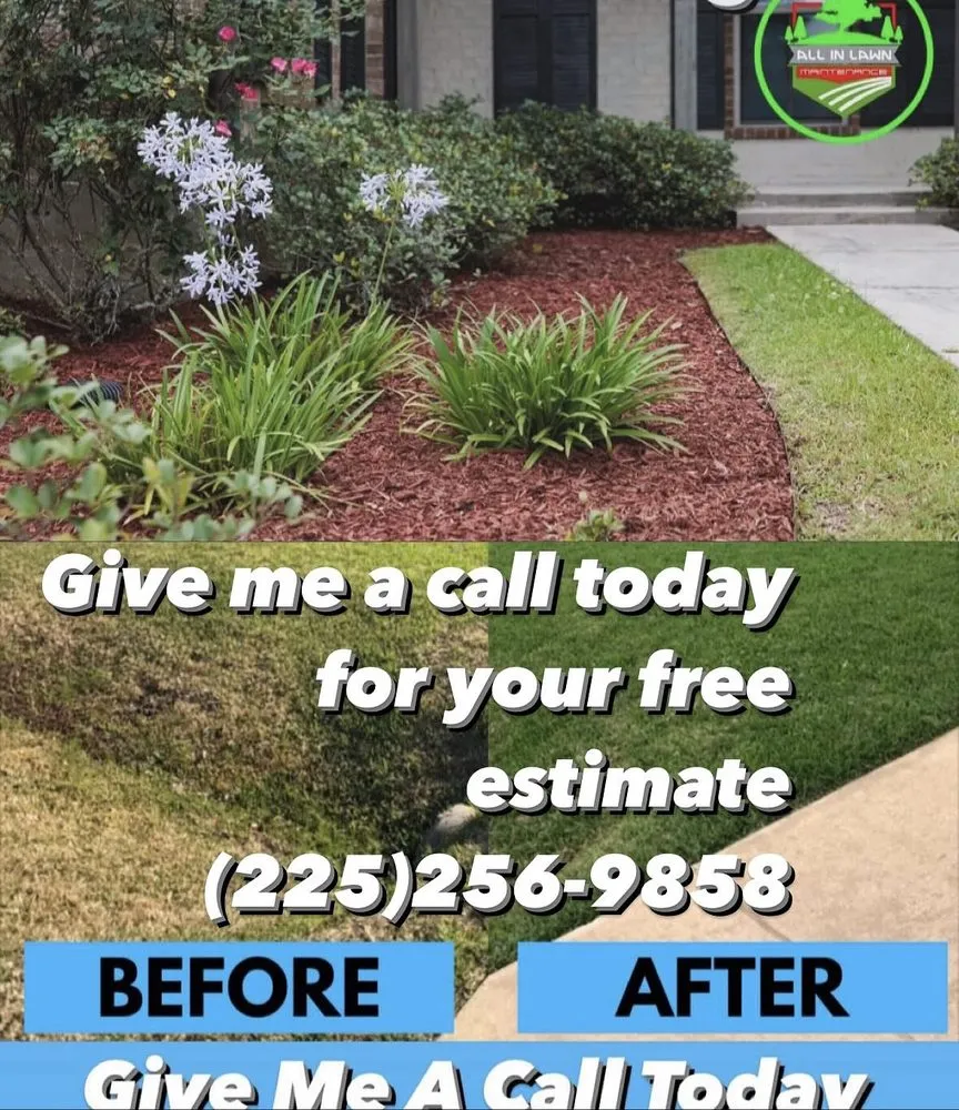 Local residential landscaping with custom design across Denham Springs, LA - Armstrong LawnCare Services
