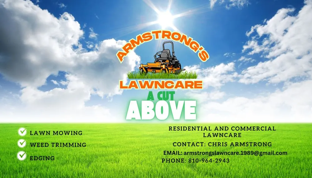Local garden landscaping in Corunna, MI by Armstrong's Lawncare