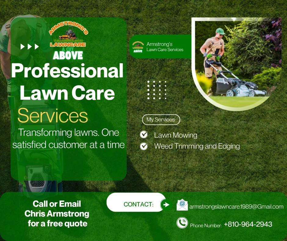 Custom landscape design in Corunna, MI - Armstrong's Lawncare