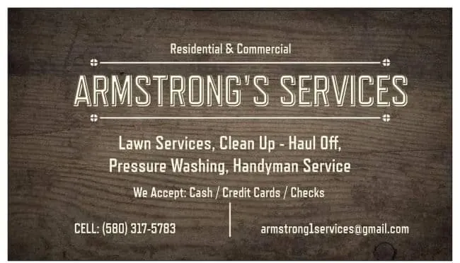 Reliable landscaping services for homes in Hugo, OK by Armstrong's Services