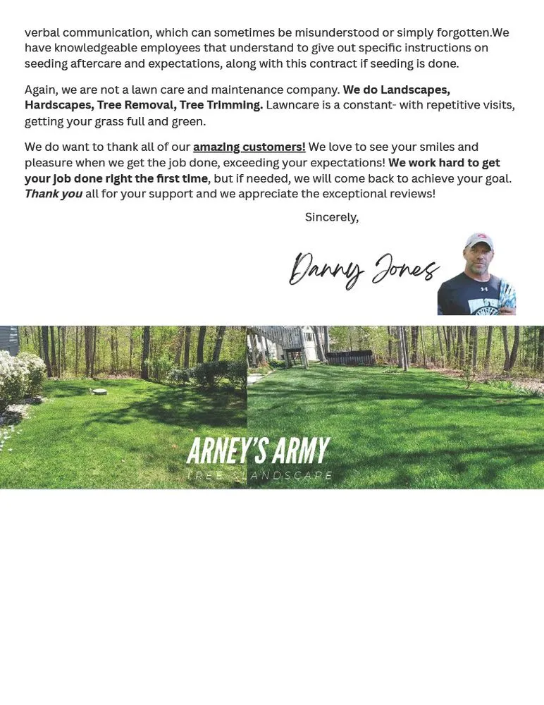 Trusted landscaping services near you across Crab Orchard, TN - Arney's Army