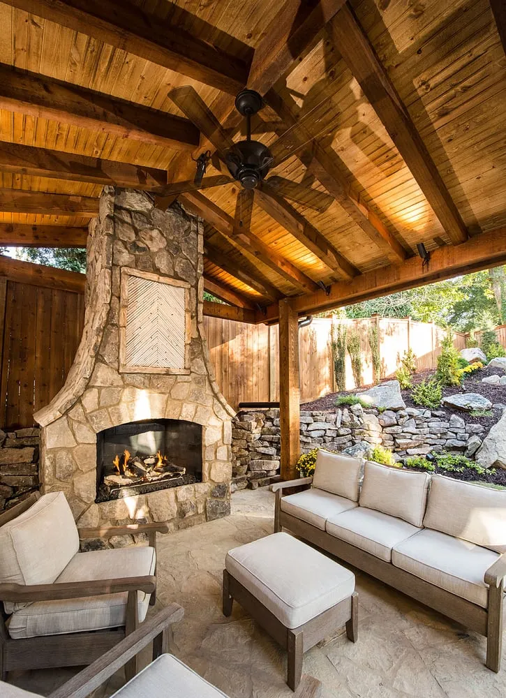 Reliable garden landscaping for homes in Atlanta, GA by ARNOLD Masonry and Landscape