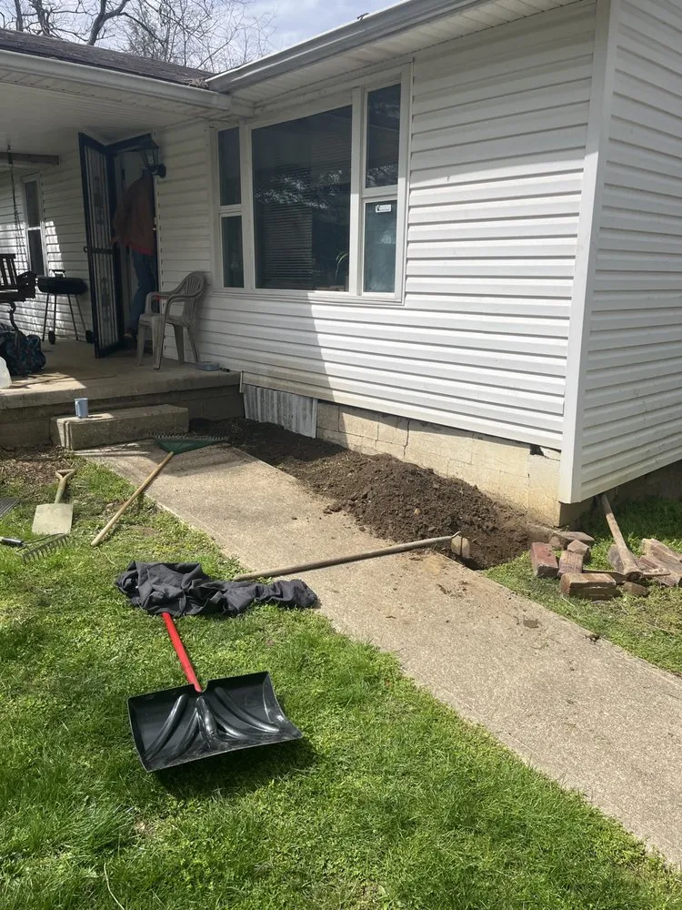 Expert yard cleanup service for residential properties in Lancaster, OH by Arnold Outdoor Tree and Landscaping