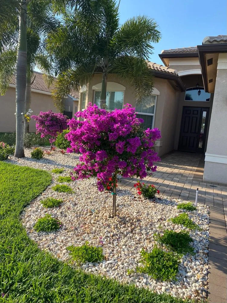Custom garden landscaping experts serving Boynton Beach, FL - Arnoldo Nursery and Landscaping