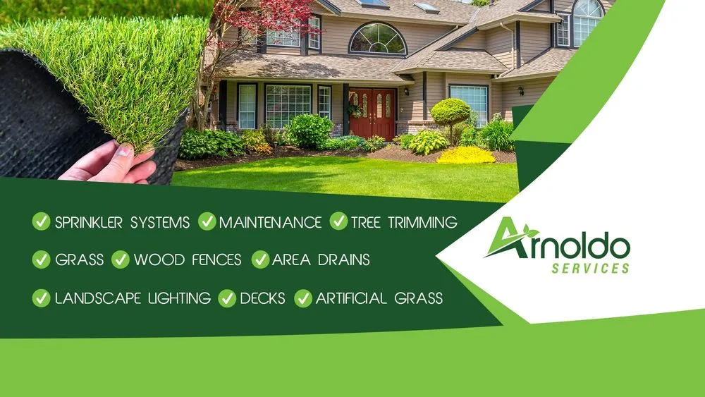 Professional outdoor landscaping in Houston, TX - Arnoldo Services