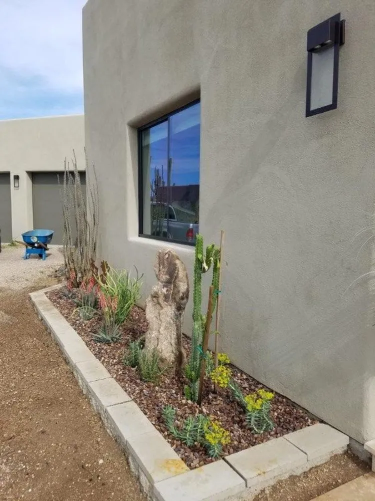 Affordable landscape installation in Phoenix, AZ by Arnold's Custom Landscaping