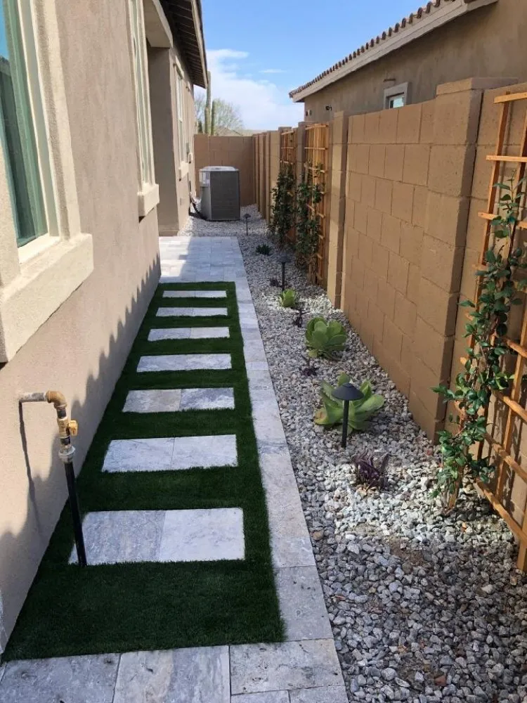 Custom lawn care service in Phoenix, AZ by Arnold's Custom Landscaping