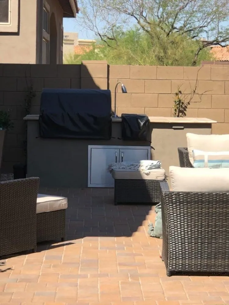 Local landscape installation for year-round maintenance in Phoenix, AZ by Arnold's Custom Landscaping