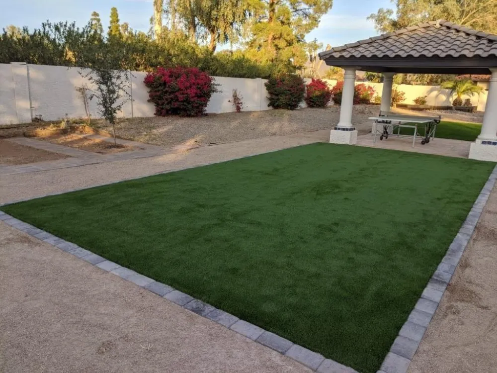 Top-rated lawn care service for beautiful yards in Phoenix, AZ by Arnold's Custom Landscaping